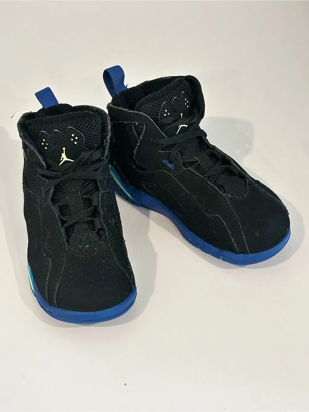 Jordan True Flight Black & Blue Baby 9C